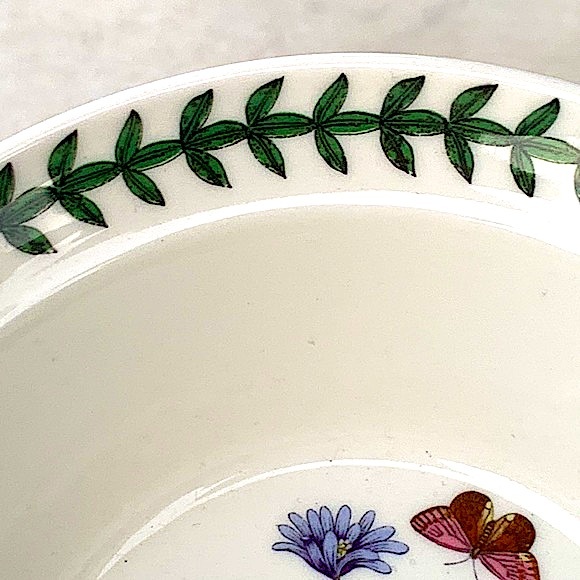 BOTANIC GARDEN BY PORTMEIRION WIND FLOWER OATMEAL CEREAL BOWL NEW ENGLAND - Picture 5 of 7